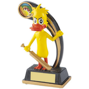 Novelty Cricket Trophy - The Duck Novelty Cricket Trophy - The Duck