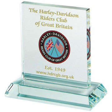 Crystal Block Award for Colour Printing Crystal Block Award for Colour Printing