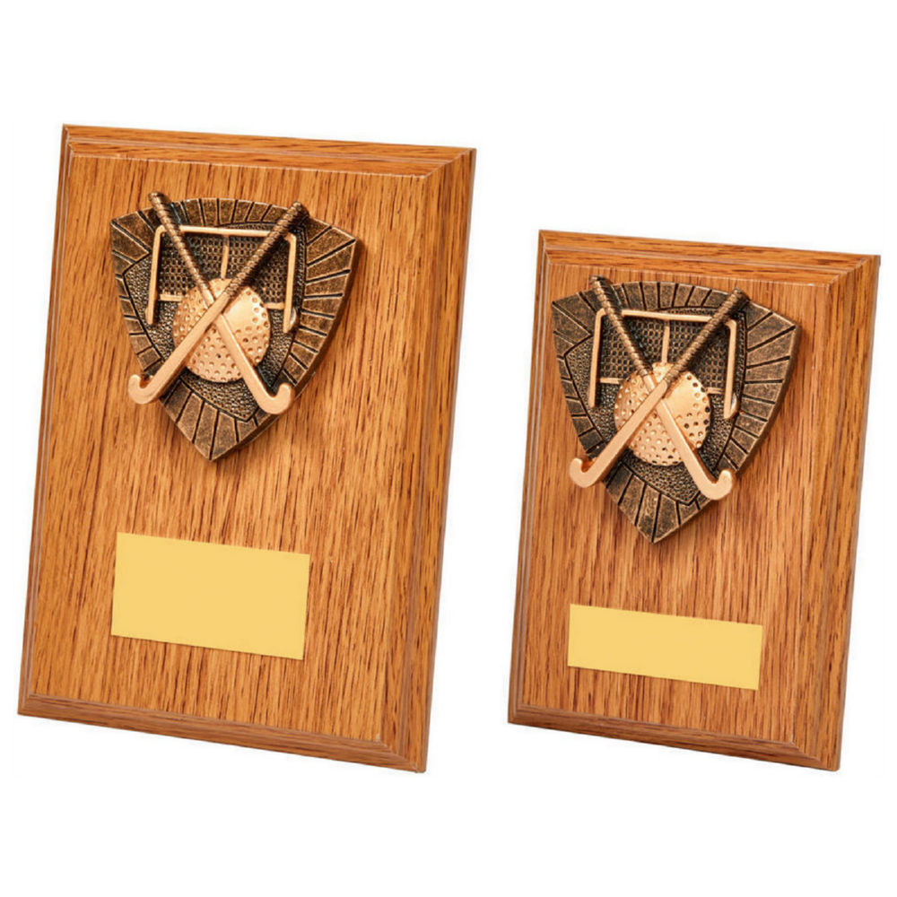 Wood Plaque with Resin Hockey Trim Wood Plaque with Resin Hockey Trim