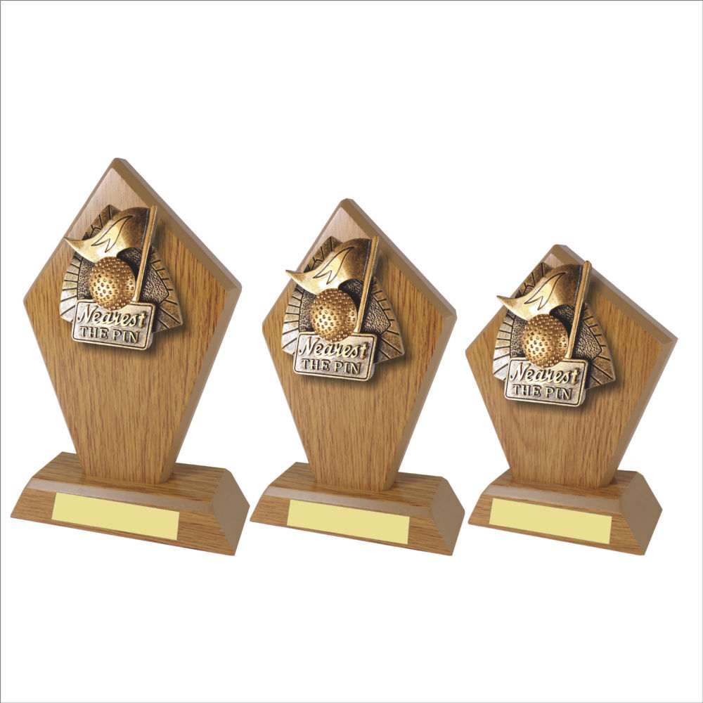 Golf Nearest the Pin Wood Stand