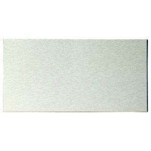 Shiny Silver Engraving Plate