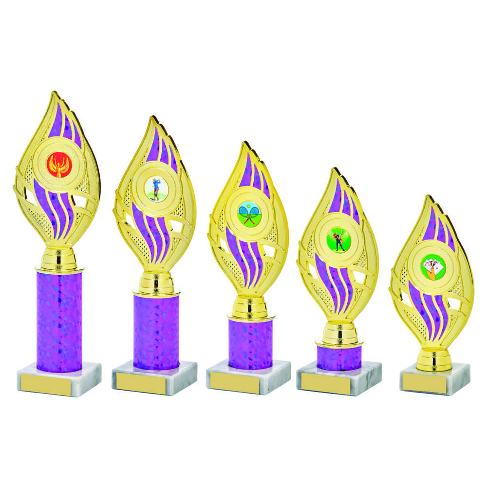 Gold/Purple Holder Purple Tube Award Gold/Purple Holder Purple Tube Award