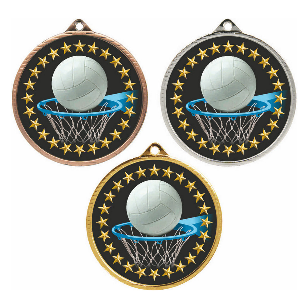 55mm Medal - Netball 55mm Medal - Netball