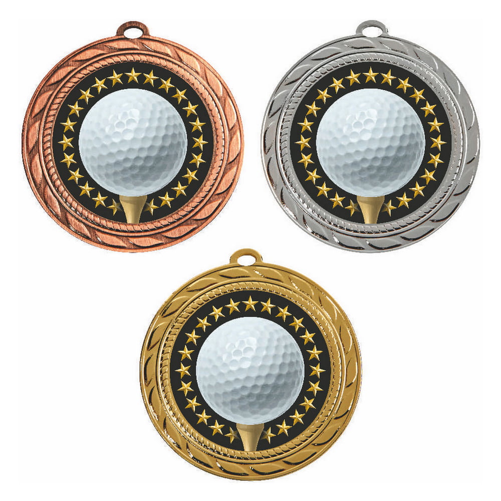 70mm Medal - Golf 70mm Medal - Golf