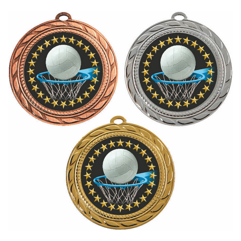 70mm Medal - Netball 70mm Medal - Netball