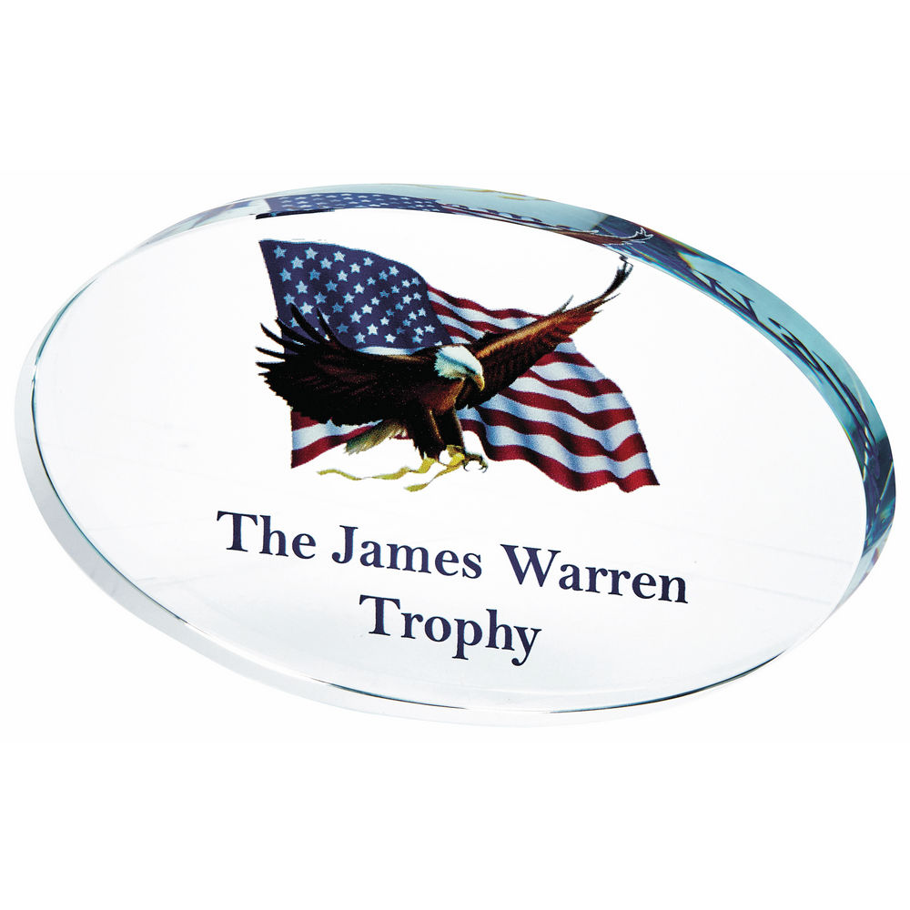 Oval Award for in Presentation Case Oval Award for in Presentation Case