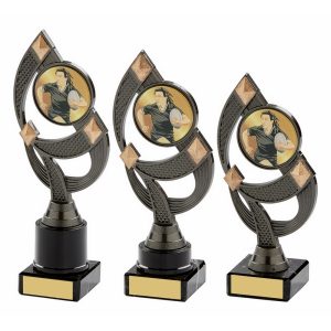 Antique Silver "Jewel" Holder Female Rugby Award