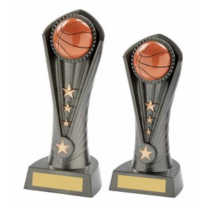 Gun Metal Silver "Cobra" Basketball Award Gun Metal Silver "Cobra" Basketball Award