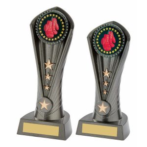 Gun Metal Silver "Cobra" Boxing Award