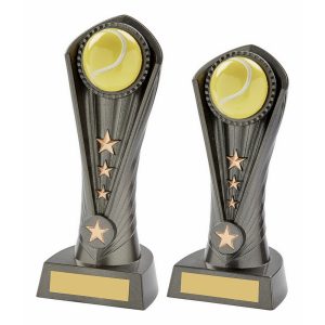 Gun Metal Silver "Cobra" Tennis Award Gun Metal Silver "Cobra" Tennis Award