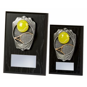 Antique Silver Tennis, Black Wood Award Antique Silver Tennis, Black Wood Award