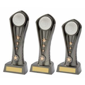 Gun Metal Silver "Cobra" Hockey Award Gun Metal Silver "Cobra" Hockey Award