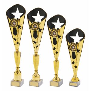 Gold/Black Star Sculpture Award