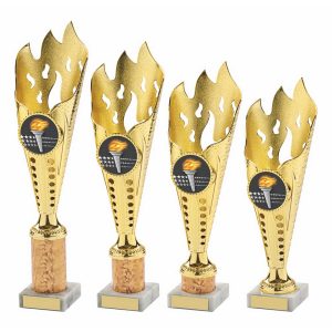 Gold Flame Sculpture Award Gold Flame Sculpture Award