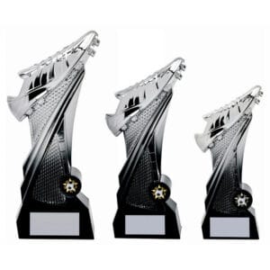 2 Tone Silver/Black Avastar Football Boot