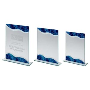 JADE GLASS RECTANGLE PLAQUE WITH SILVER/BLUE MARBLE DETAIL (4mm THICK) JADE GLASS RECTANGLE PLAQUE WITH SILVER/BLUE MARBLE DETAIL (4mm THICK)