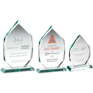 JADE GLASS DIAMOND ON BASE (15mm THICK) JADE GLASS DIAMOND ON BASE (15mm THICK)