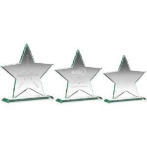 JADE GLASS STAR (10mm THICK) JADE GLASS STAR (10mm THICK)