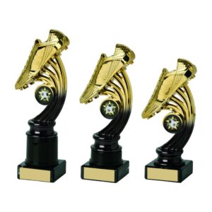 Gold/Black Football Boot Award