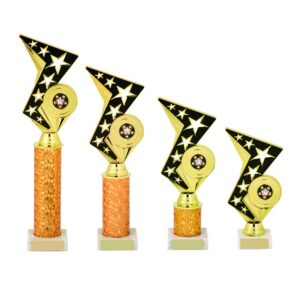 Gold/Black Zig Zag Holder Award Gold/Black Zig Zag Holder Award