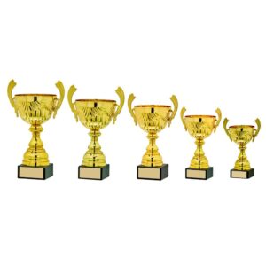 Gold Presentation Cup with Handles Gold Presentation Cup with Handles