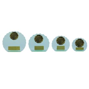 Darts Jade Glass Circle Stand