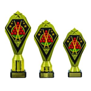 Gold/Black Snooker Trophy