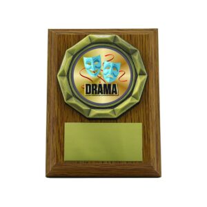 Wood effect Plaque Drama Wood effect Plaque Drama