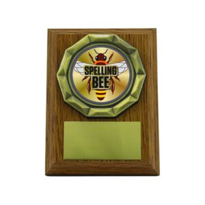 Wood effect Plaque Spelling Bee Wood effect Plaque Spelling Bee