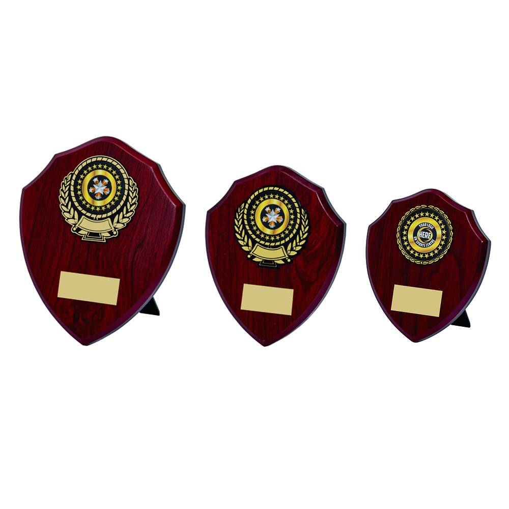 Wood Effect Shield Wood Effect Shield