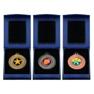 50mm Medal in Blue Medal Case 50mm Medal in Blue Medal Case