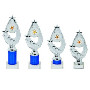 Silver Holder/Blue Tubing Award