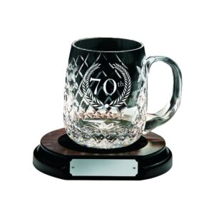 1pt Round Tankard with Engravable Panel & Base 1pt Round Tankard with Engravable Panel & Base