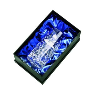 Highball Glass with Engravable Panel + Case