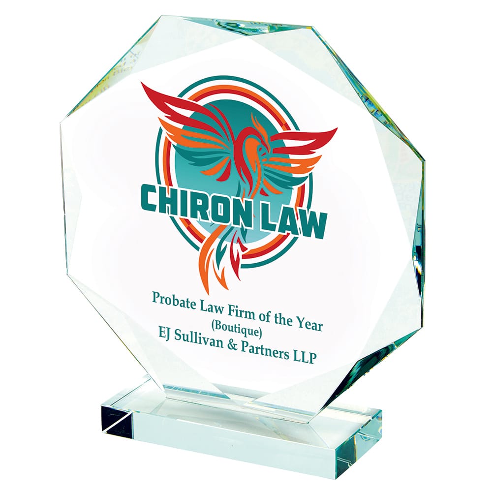 Crystal Octagon Award for Colour Printing Crystal Octagon Award for Colour Printing