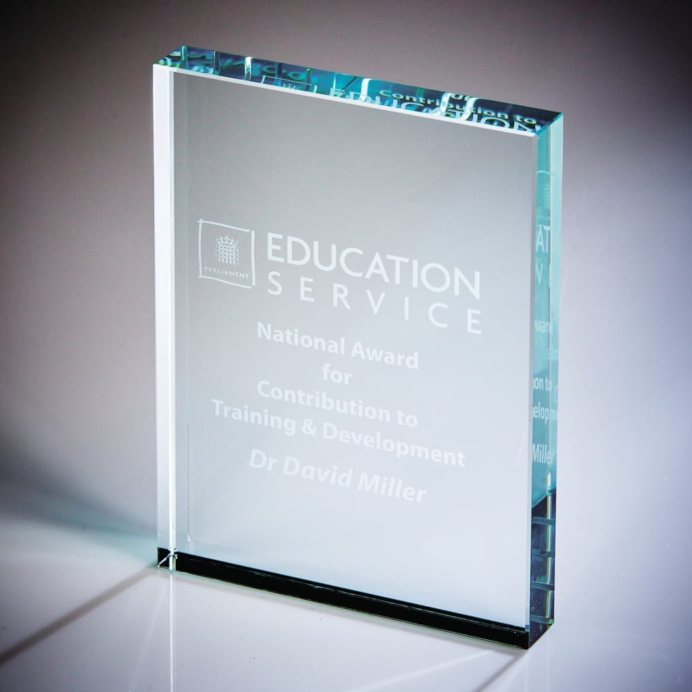 Crystal Block Award Crystal Block Award