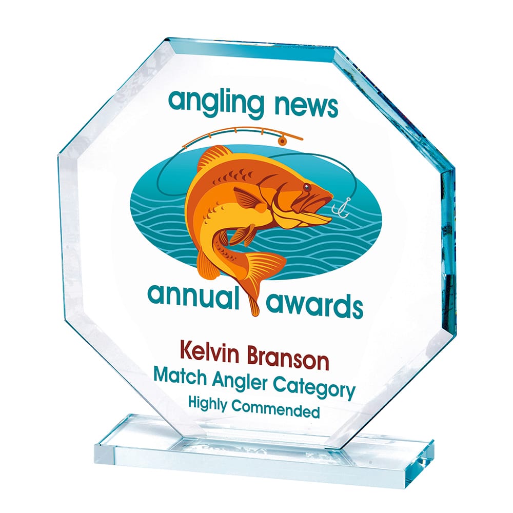 Clear Octagonal Glass Stand Clear Octagonal Glass Stand